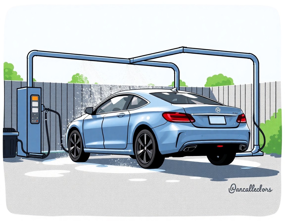 cuci kereta di ayer hangat
