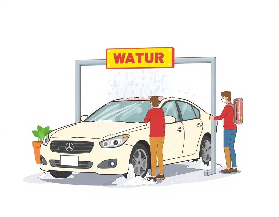 cuci kereta di bandar labuan