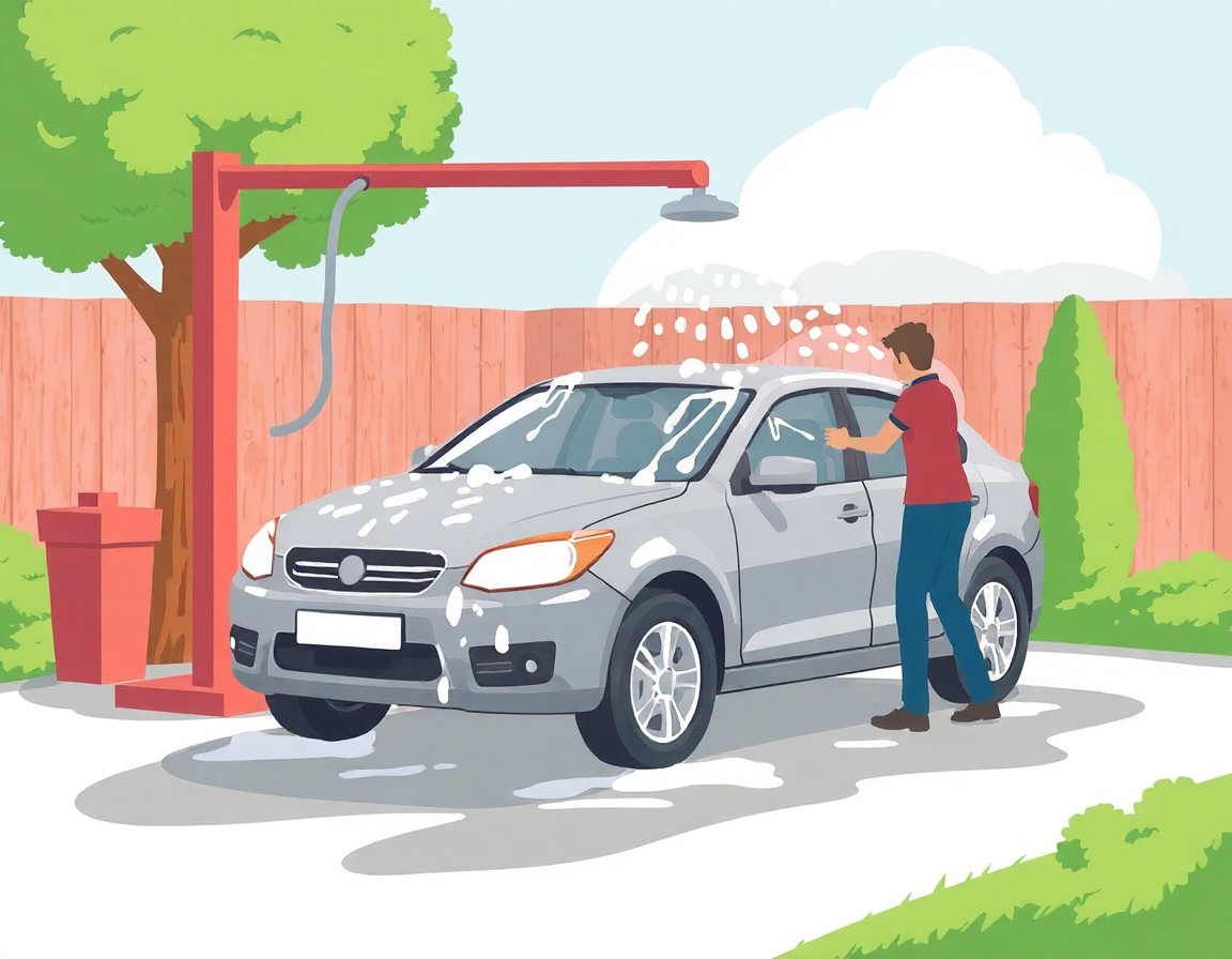 cuci kereta di beaufort