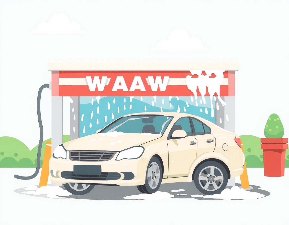 cuci kereta di bedong