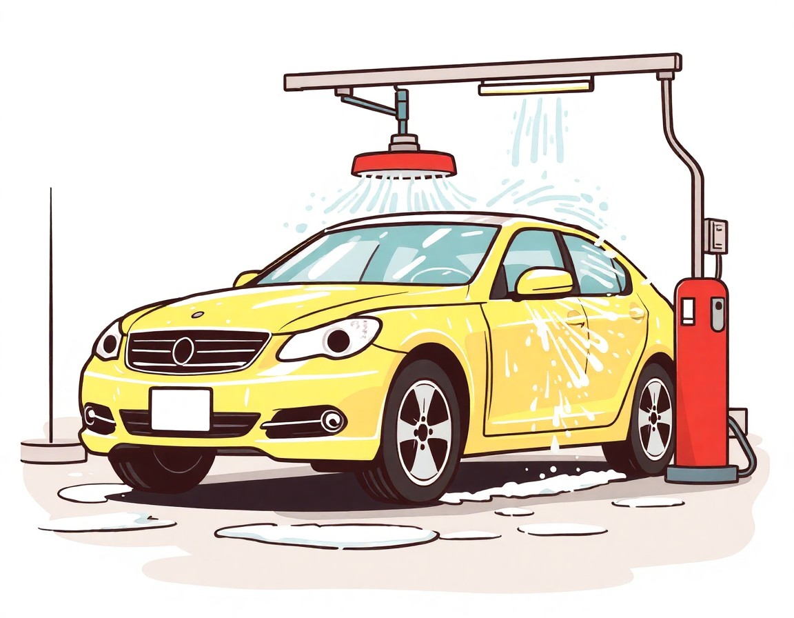 cuci kereta di data kakus