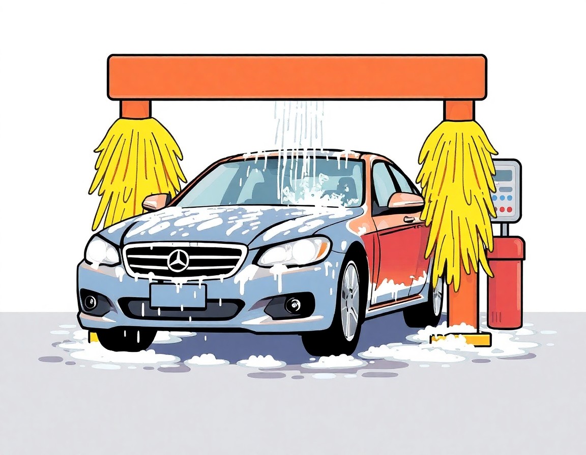 cuci kereta di kuang