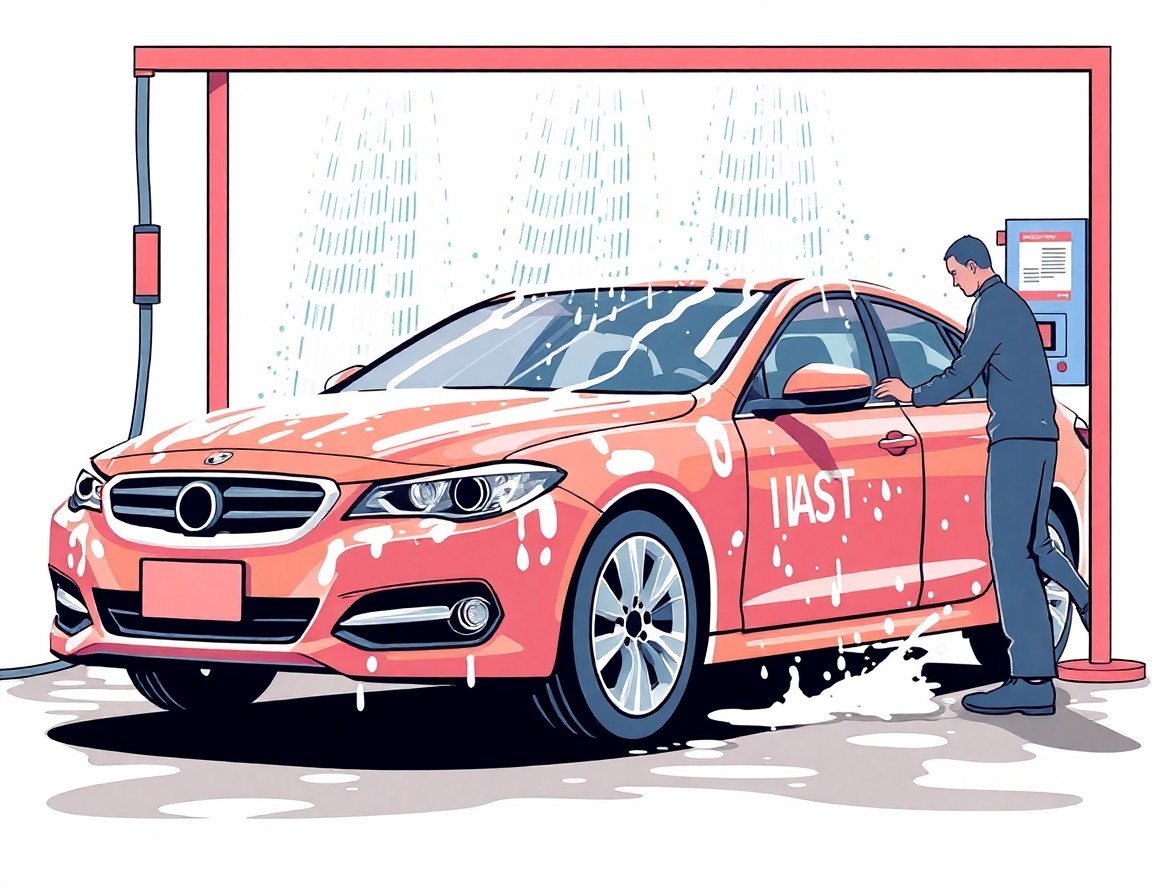 cuci kereta di lahad datu
