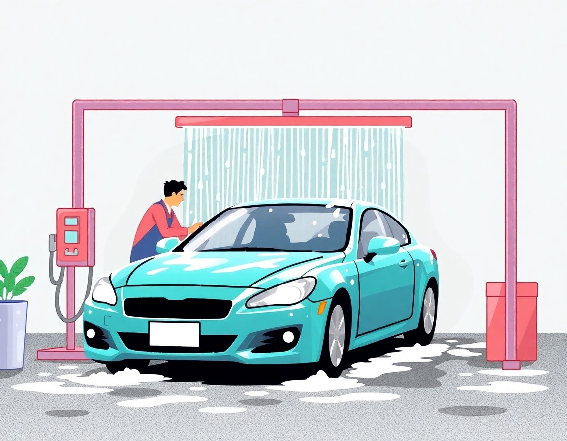cuci kereta di long ampan aing or abanang
