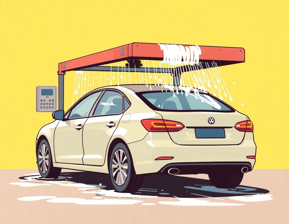 cuci kereta di paka