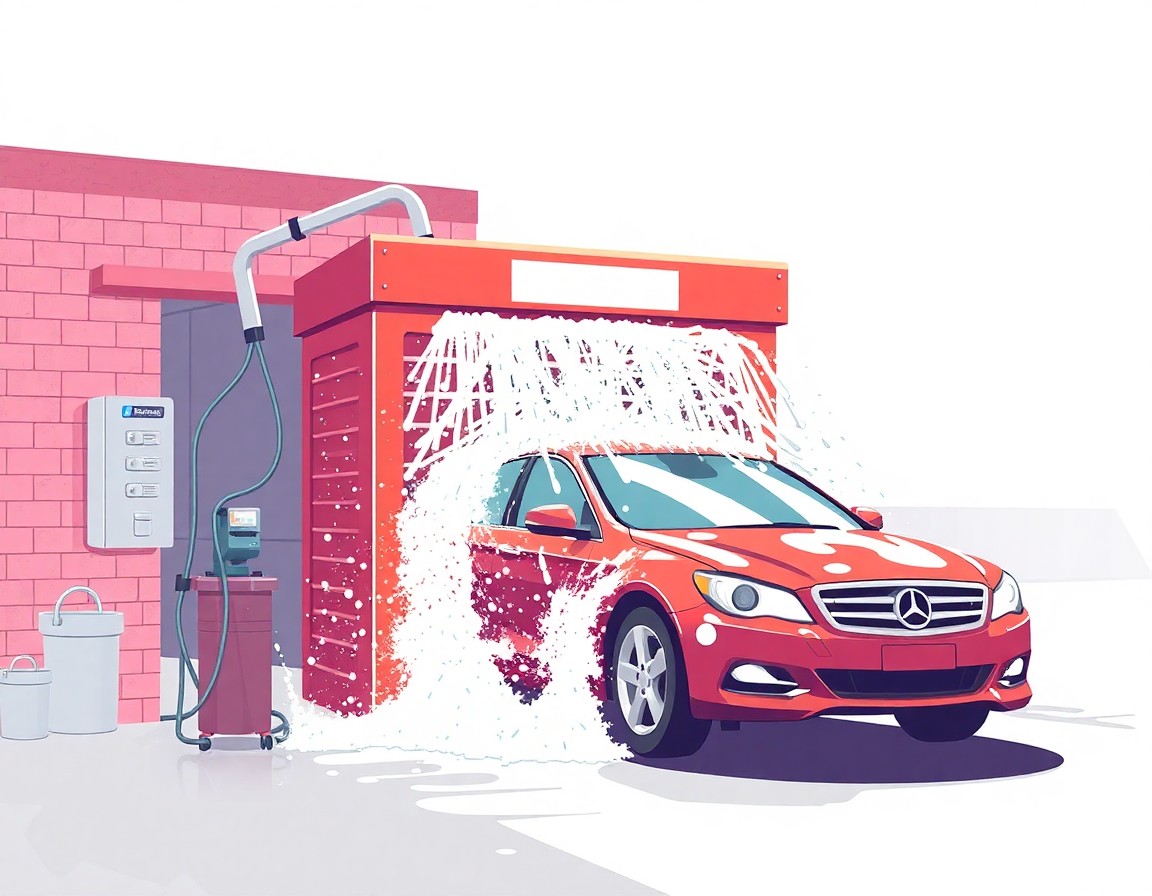 cuci kereta di pekan nenas