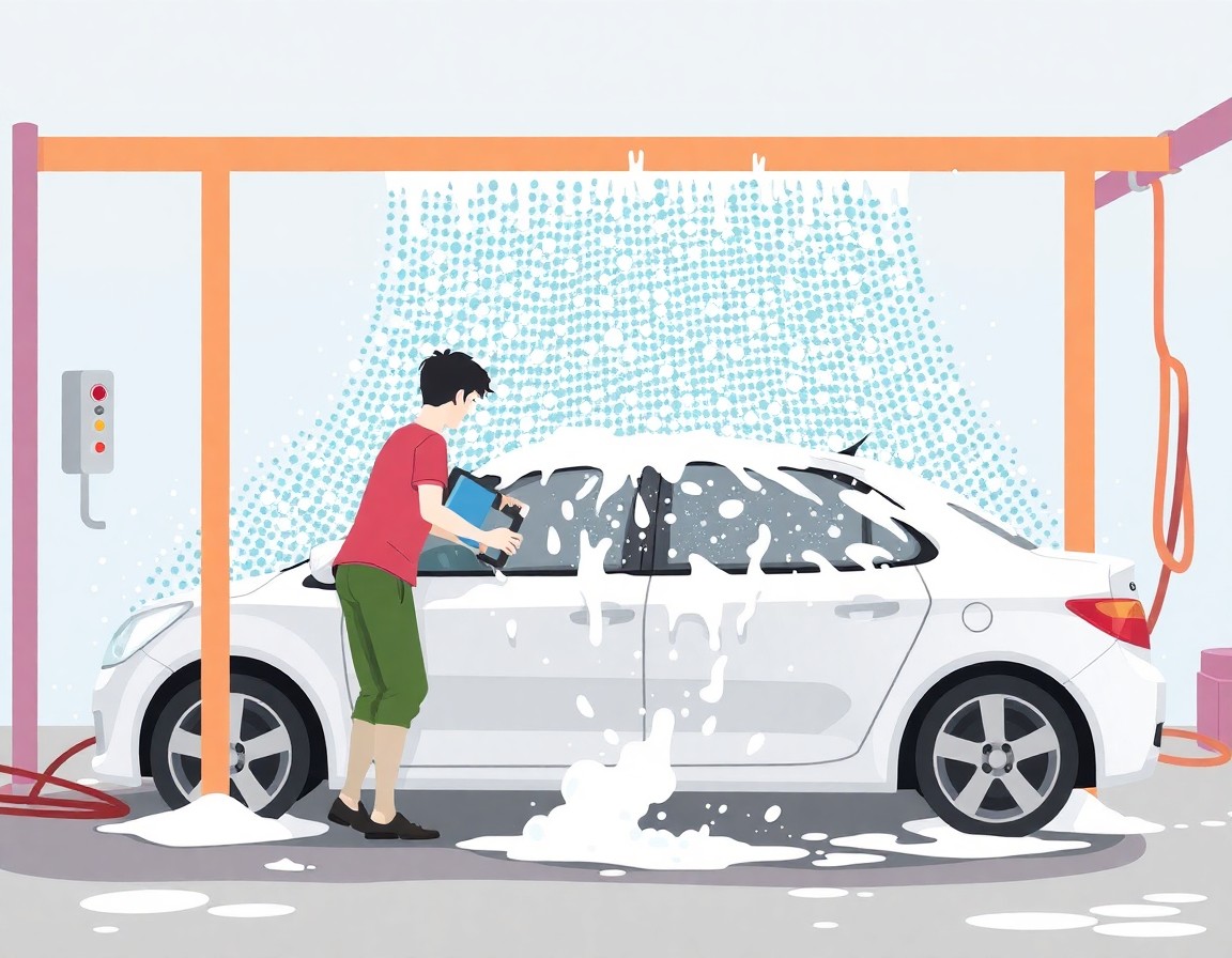 cuci kereta di tasek glugor