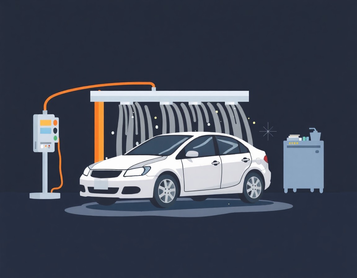 cuci kereta di teluk intan