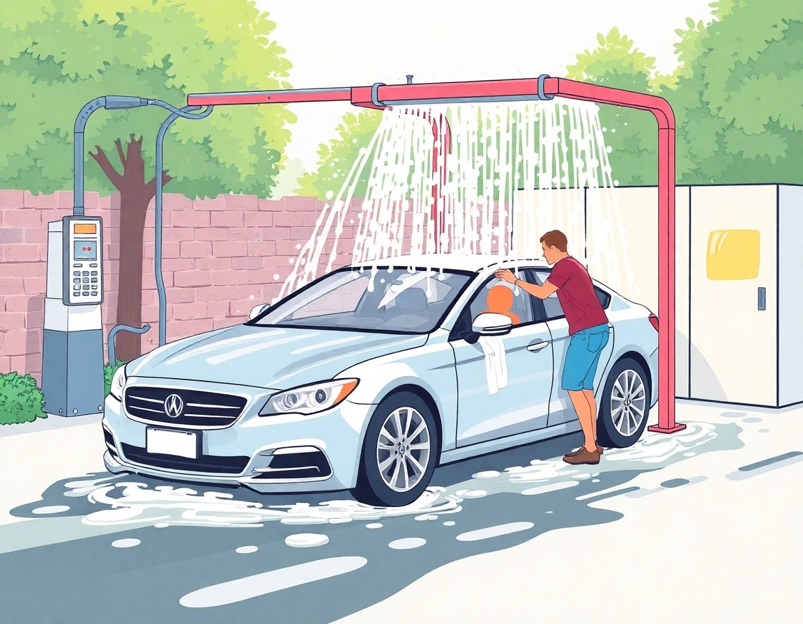cuci kereta di yong peng